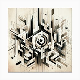 God Particle Canvas Print