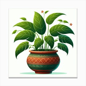 Potted Plant 7 Canvas Print