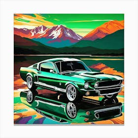 Ford Mustang 8 Canvas Print