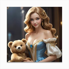 Beauty And The Beast 63 Canvas Print