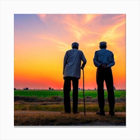 Brothers Canvas Print