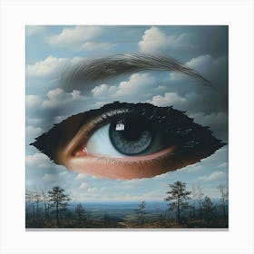 Eye In The Sky Canvas Print