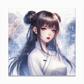 Anime Girl (66) Canvas Print