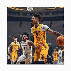 Kelly Oubre Jr AI Canvas Print