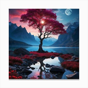 Lone Tree Canvas Print