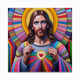 Jesus Christ Wall Art 2 Canvas Print