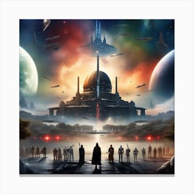 Star Wars 5 Canvas Print