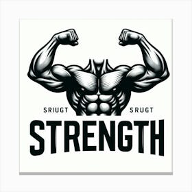 Strength Logo 1 Canvas Print