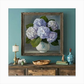 Hydrangeas Canvas Print