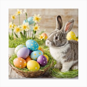 Easter Bunny Canvas Print