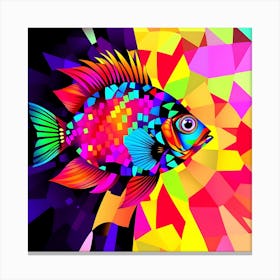 Abstract Fish 4 Canvas Print