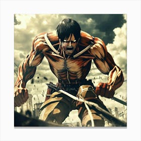 Attack On Titan 3 Toile