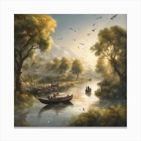 'River Of Dreams' Canvas Print