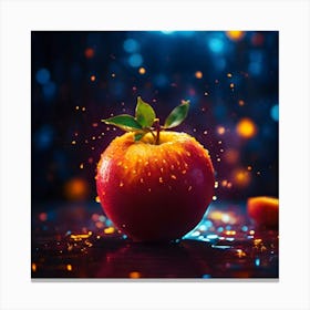 Red Apple 1 Canvas Print