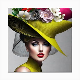 Hat hat 3 Canvas Print