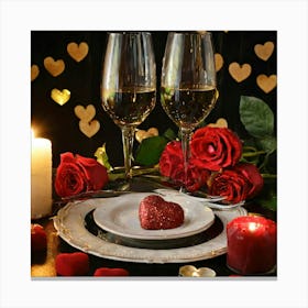 Valentine'S Day 2 Canvas Print