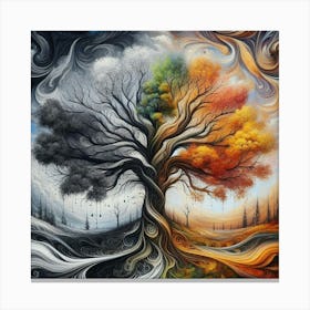 Tree Of Life 456 Canvas Print