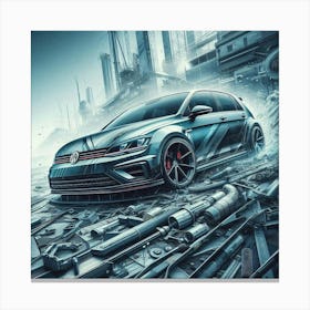 Volkswagen Golf Gti 3 Canvas Print