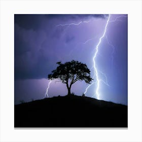 Lightning Canvas Print