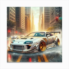 Toyota Supra Canvas Print