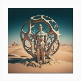 Sand Sculpture 86 Canvas Print
