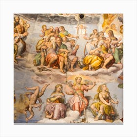 Sistine Chapel Canvas Print