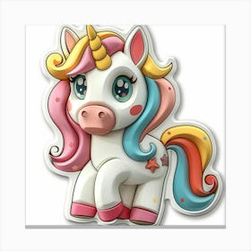 Unicorn 502 Canvas Print