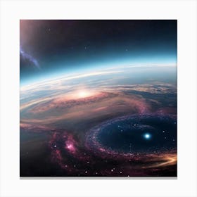 Universe Space Galaxy Canvas Print