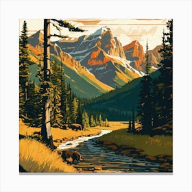 Banff National Park Canvas Print