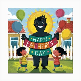 Happy Father'S Day 20 Canvas Print