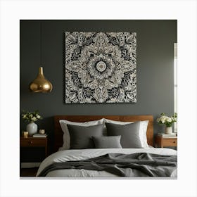 Mandala Wall Art Canvas Print