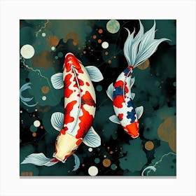 Koi Fish 83 Canvas Print