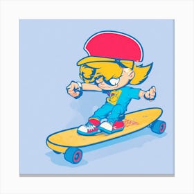 Skateboarder 2 Canvas Print