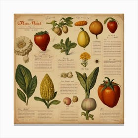 Default Vintage Make A Seedshopping List Aesthetic 1 (1) Canvas Print