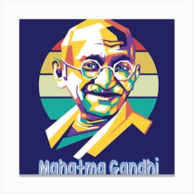 Mahatma Gandhi Canvas Print