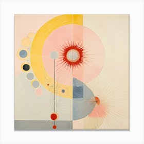 Circle Art Canvas Print