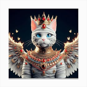 Mummy Cat Canvas Print