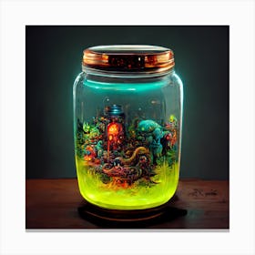 Jars 2 Canvas Print