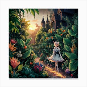 Fairytale Garden 6 Canvas Print