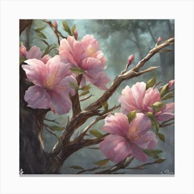 Sakura Blossoms Canvas Print