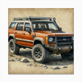 Ford Bronco Canvas Print