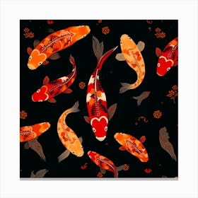 Koi Fish 106 Canvas Print