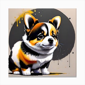 Corgi Canvas Print