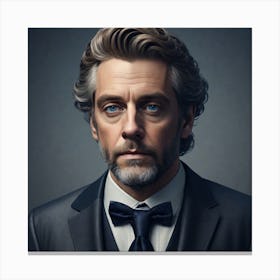 Portrait Of A Man 10 Canvas Print