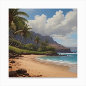 Hawaiian Beach Canvas Print