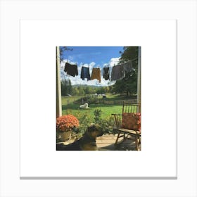 Laundry Day 1 Canvas Print