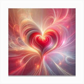 Heart Of Love Canvas Print