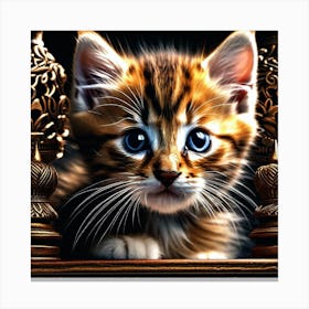 Kitty Cat Canvas Print