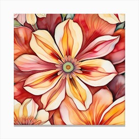 Clematis Canvas Print