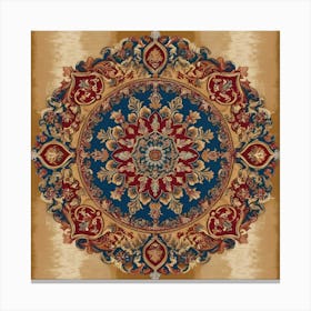 Afghan Rug Canvas Print